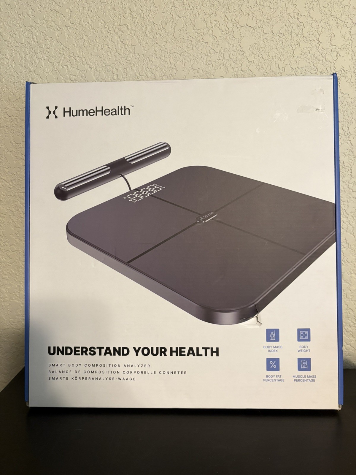 Brand New Hume Health The Body Pod Home Body Analyzer & Scale