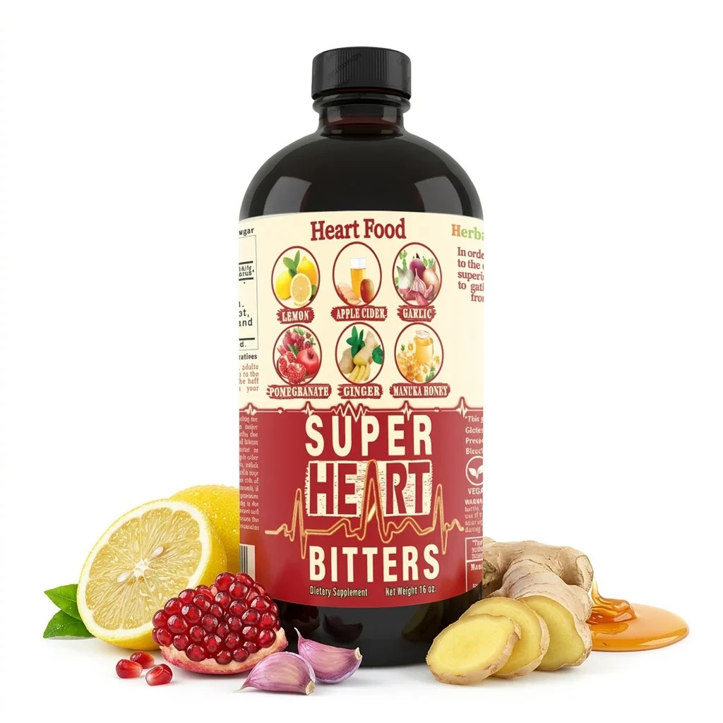 Super Heart Bitter | Cardiovascular Health & Cholesterol Support | Natural Remed