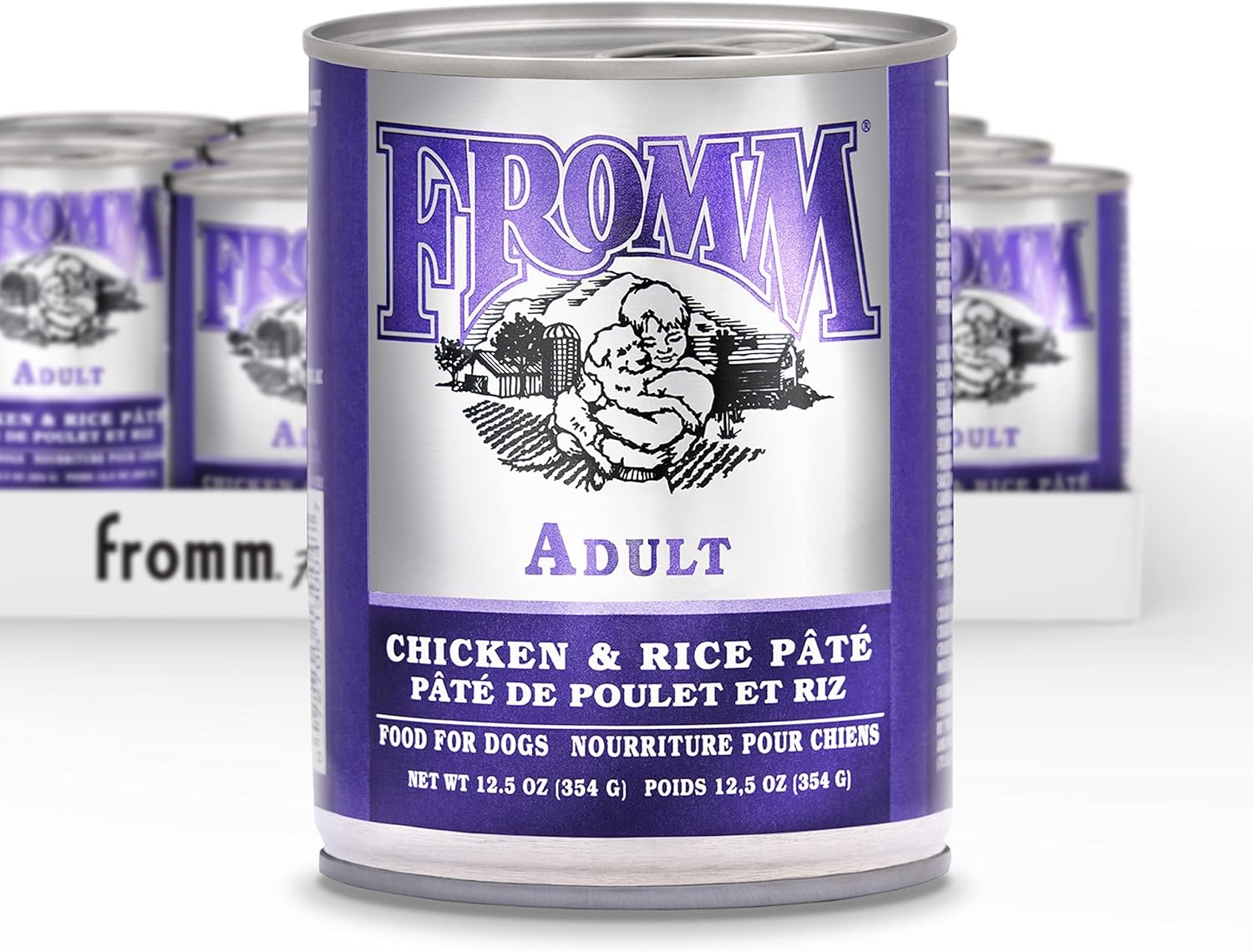 Fromm Classic Adult Chicken & Rice Pate Dog Food-Premium Wet Dog Food-Chicken Re