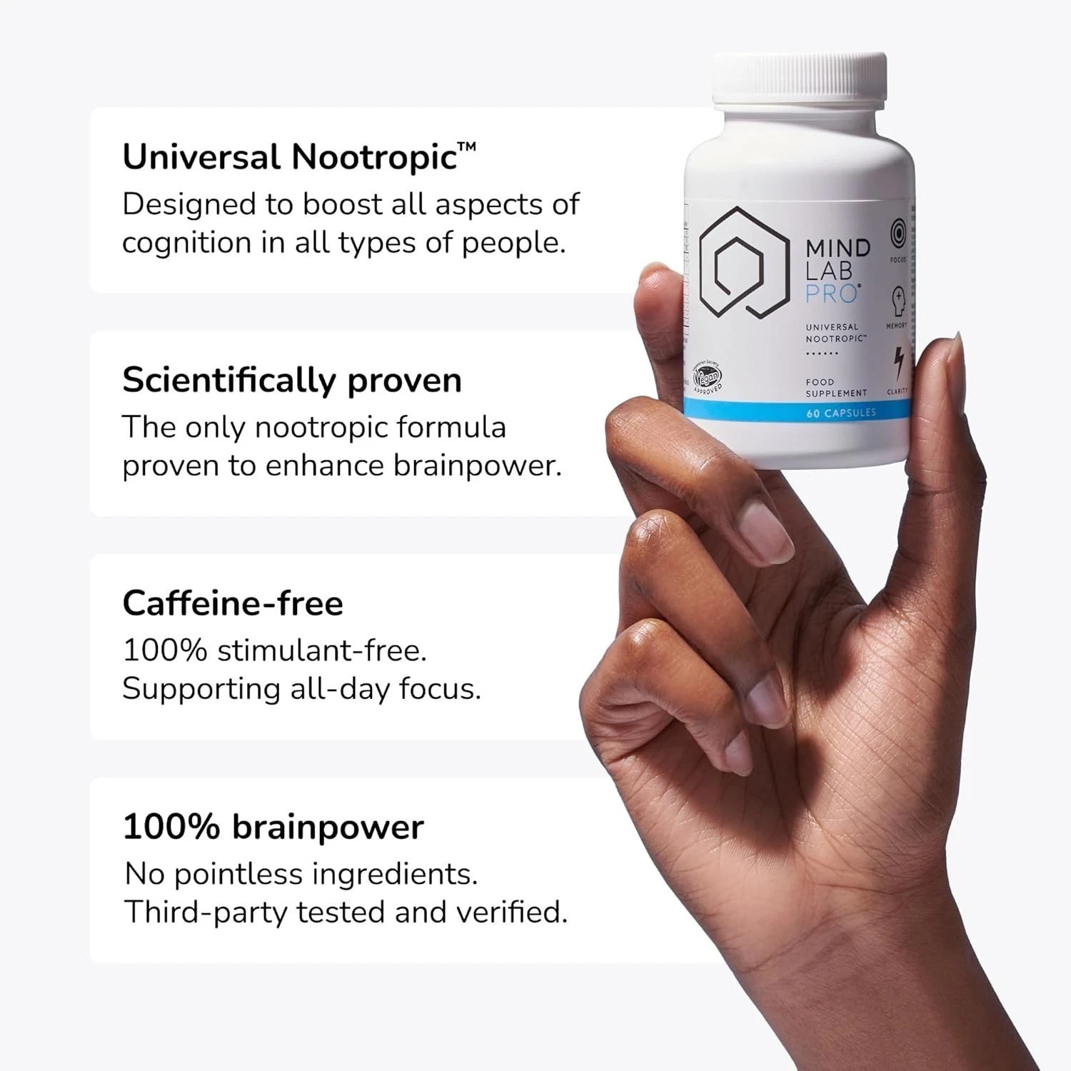 Universal Nootropic™ Brain Booster Supplement for Focus