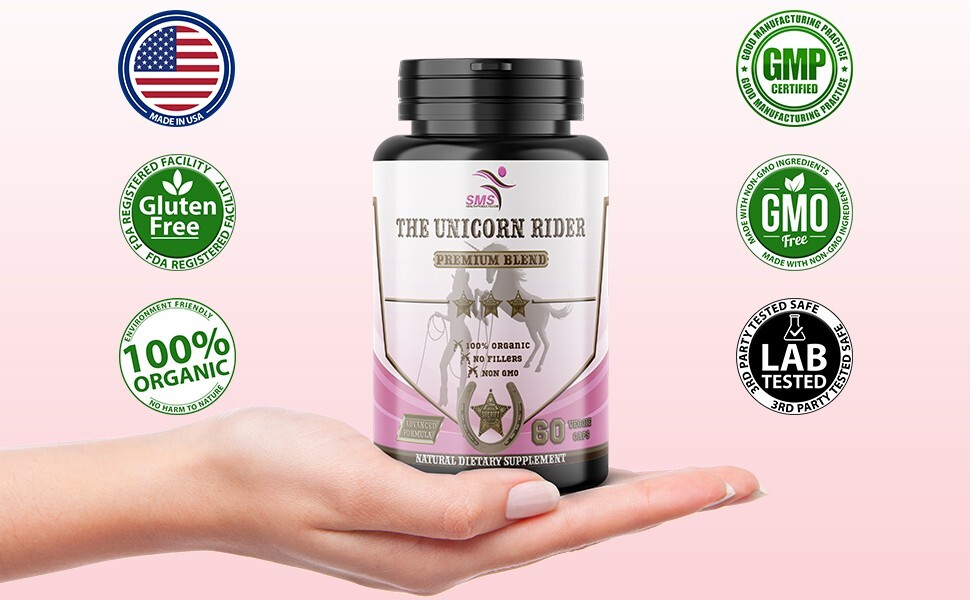 The Unicorn Rider Women’s Dietary Supplement 120 Veggie Capsules