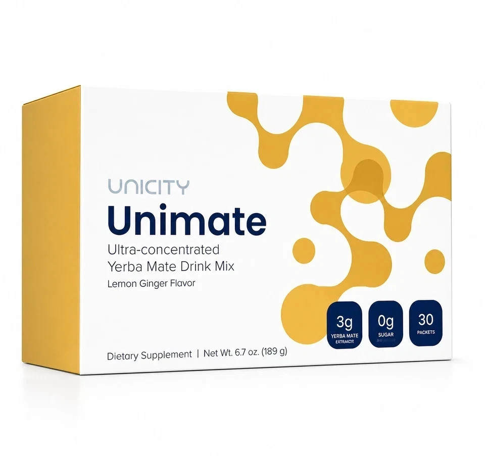 COMBO-UNICITY UNIMATE LEMON AND UNICITY BALANCE NATURAL ORANGE FLAVOR EXP 08/28