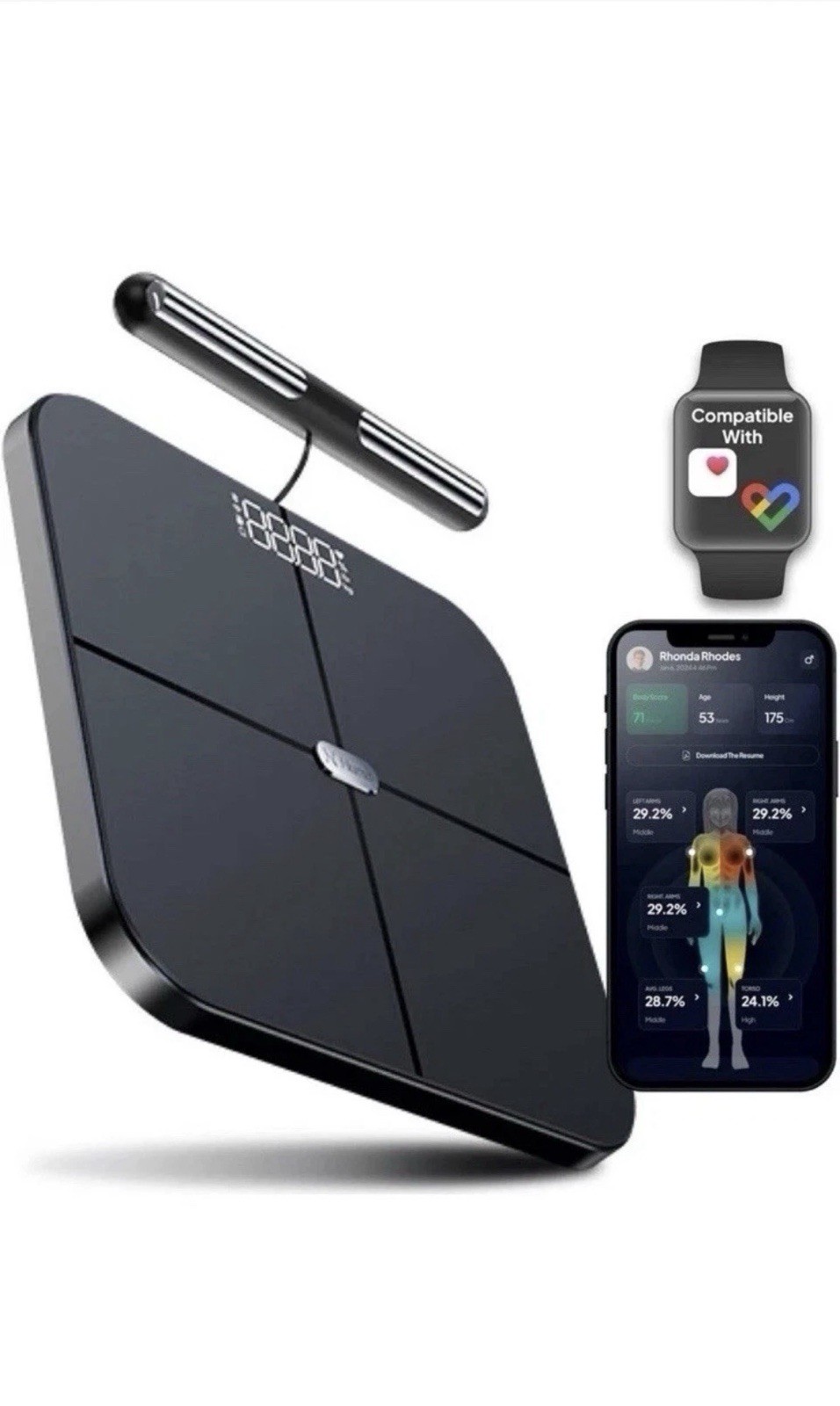 Brand New Hume Health The Body Pod Home Body Analyzer & Scale