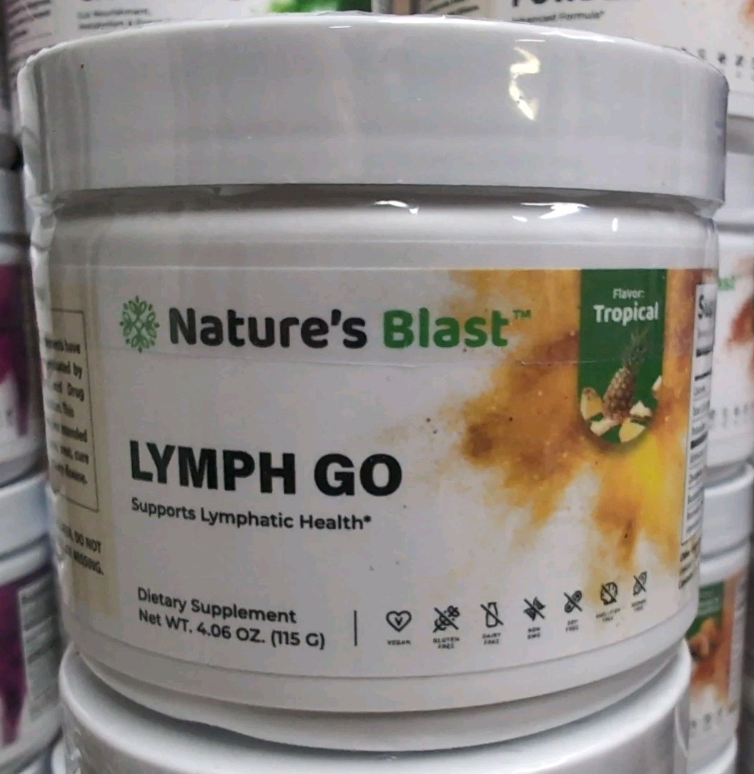 Nature’s Blast Lymph Go Tropical Flavor 4.06 oz – New / Sealed! Exp 7/2027
