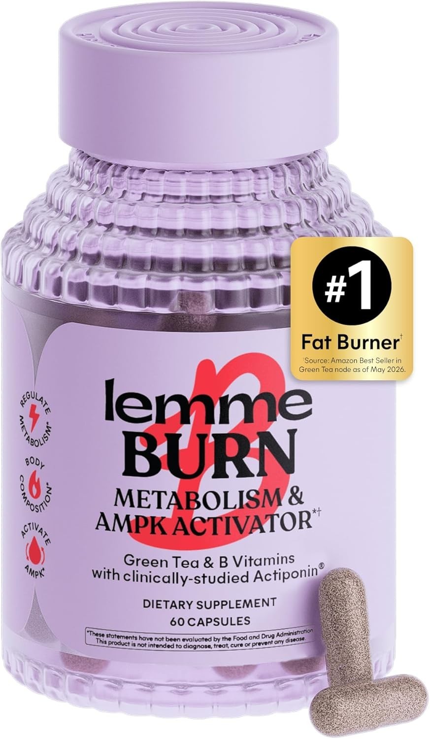 Lemme Burn – Metabolism, Belly Fat Burning + AMPK Activating Supplement for Men