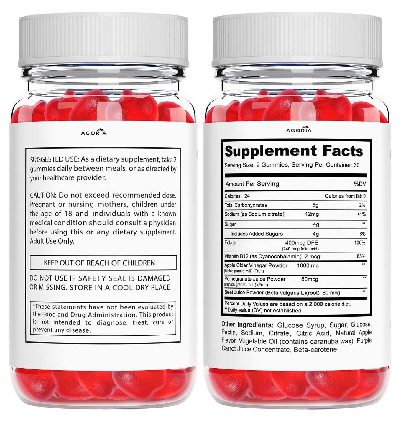 (6 Pack) Fit Burn Gummies – Advanced FitBurn Formula for Weight Loss Support