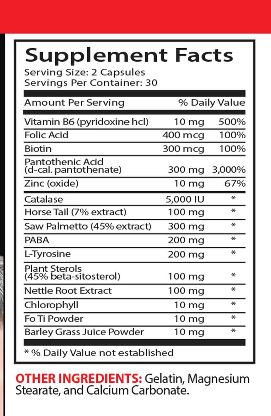 grey hair nutrition – GRAY HAIR REVERSE – tyrosine b vitamins 3B