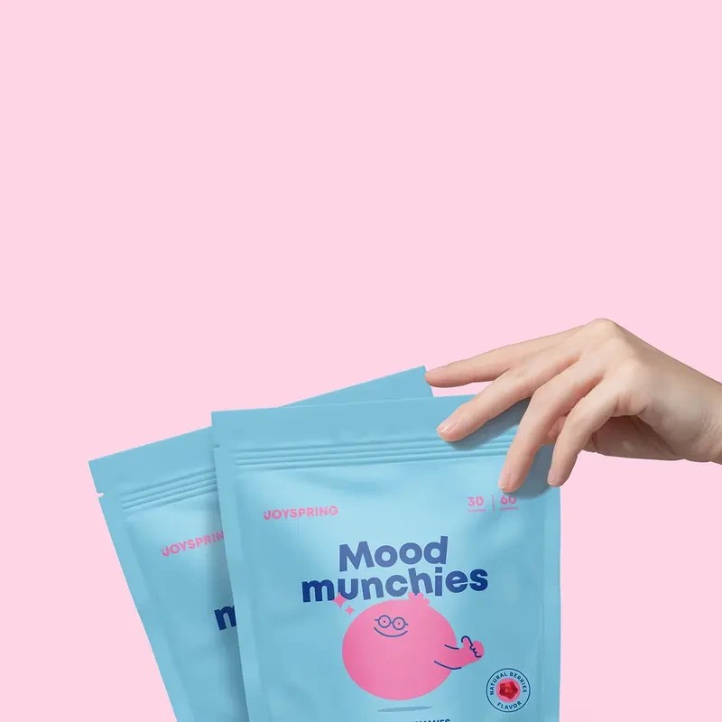 JoySpring Mood Munchies – Saffron Gummies for Mood & Focus