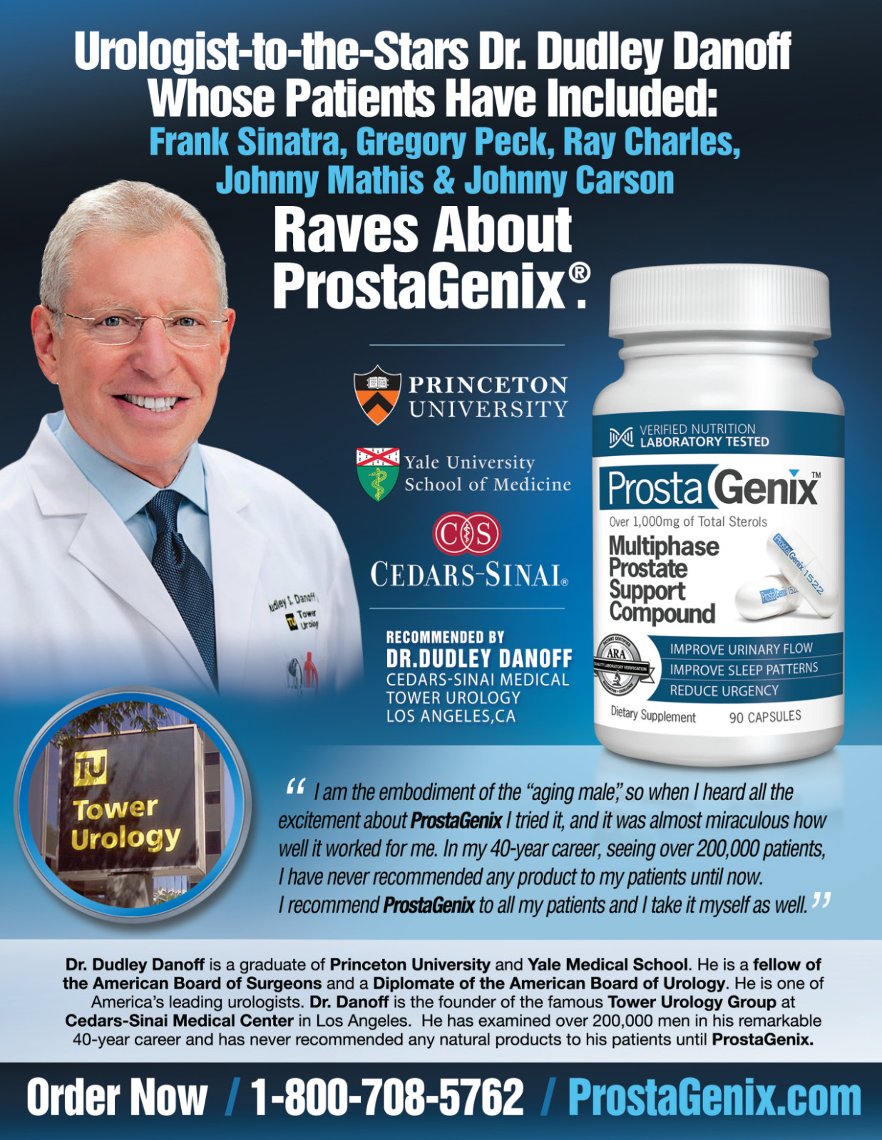 ProstaGenix – Direct From The Manufacturer – Genuine Product – 1 Bottle