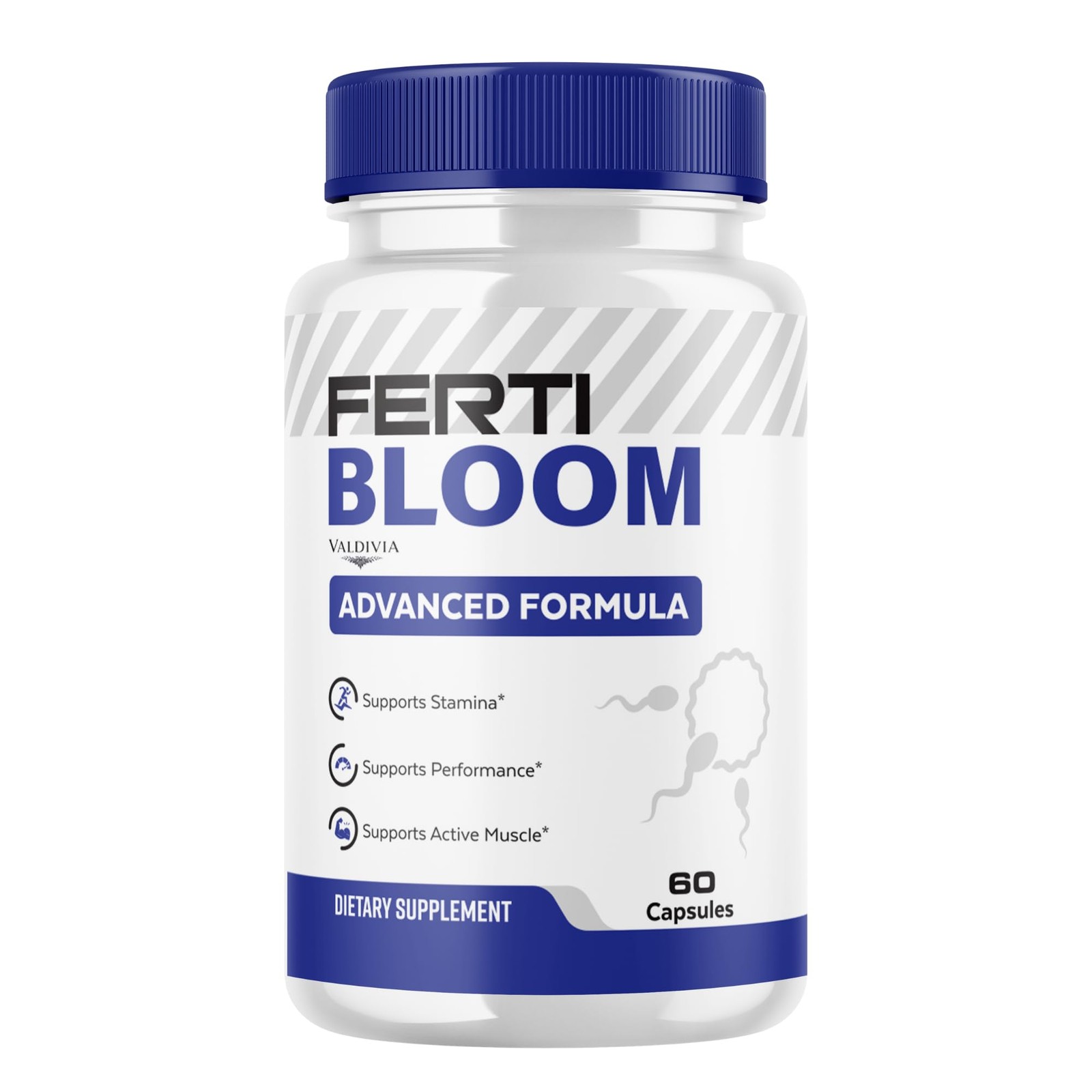 FertilBloom Women Reproductive Wellness Supplement Capsules 1 Pack 60Ct