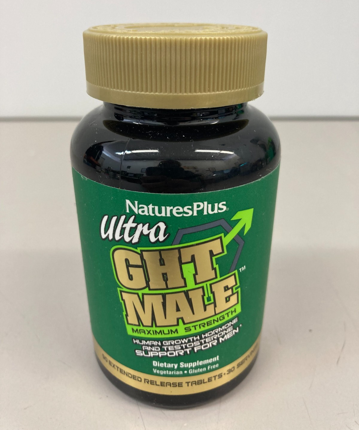 Nature’s Plus Ultra GHT Male 90 Tablets Natural Male Hormone Booster – Exp 2028