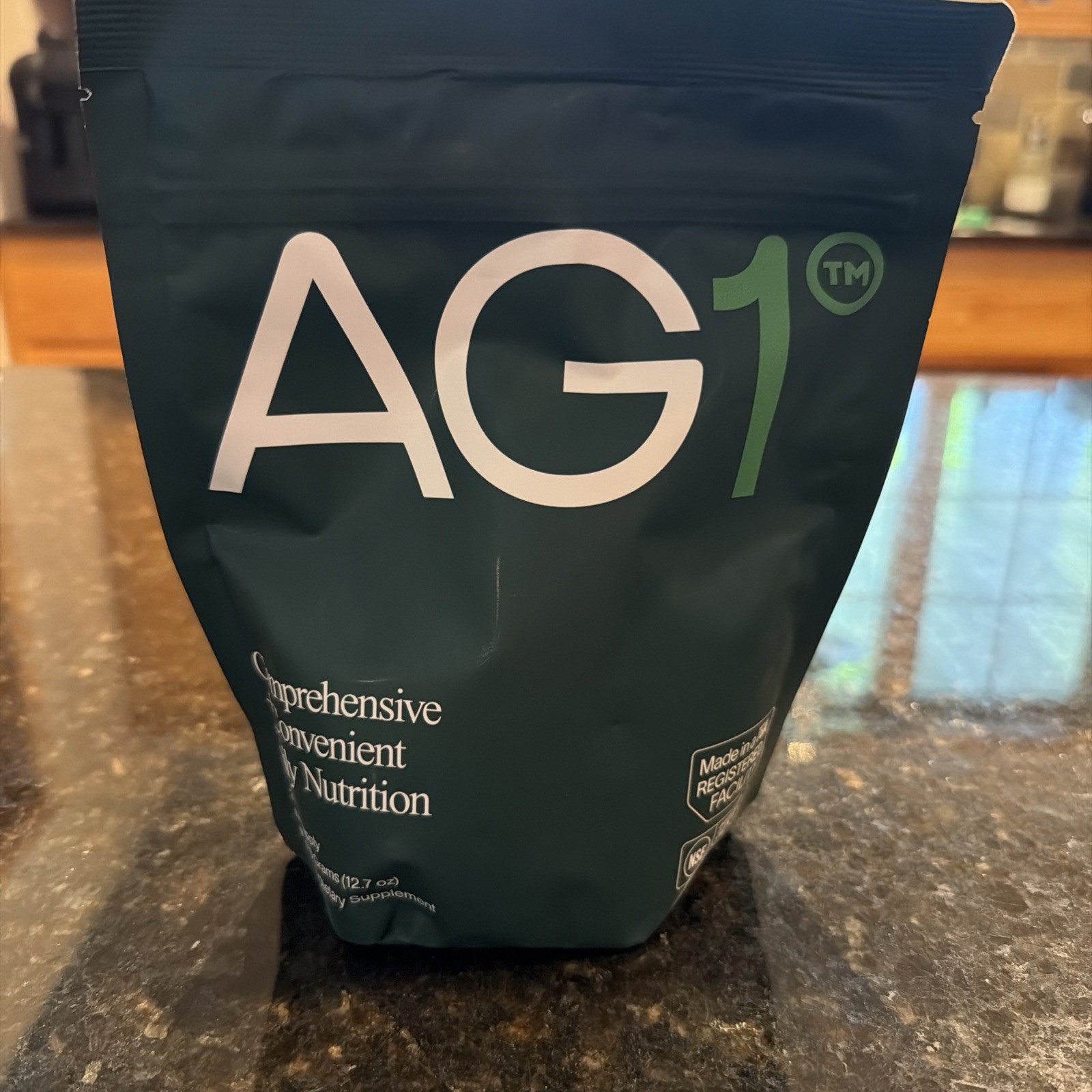 AG1 Athletic Greens PowderPouch 12.7oz/360g 30 Day Supply 1 Bag 7/25 expiration