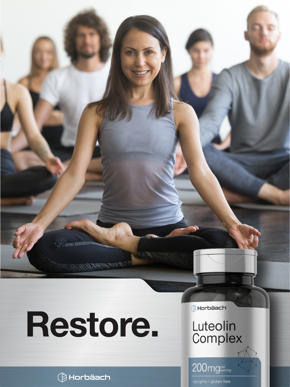 Luteolin Complex with Rutin 200mg | 50 Capsules | by Horbaach
