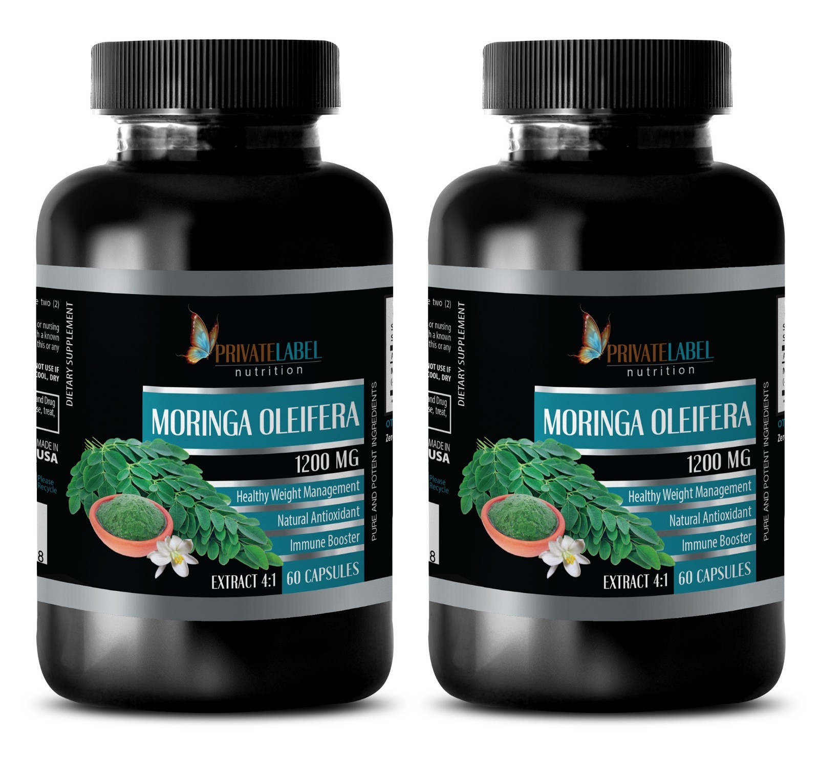Moringa oleifera capsules – MORINGA OLEIFERA 1200MG 2B – antioxidant herbs