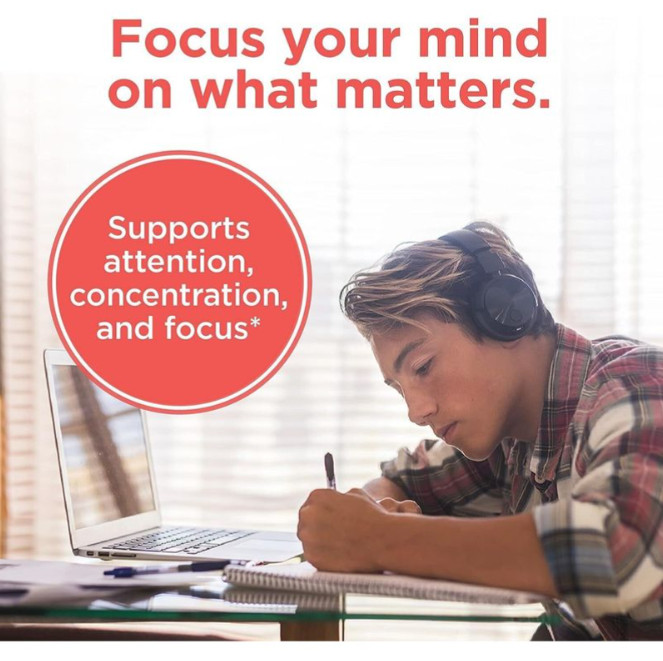 One A Day Brain Supplement for Concentration-Memory-Focus Support-Pack of 2
