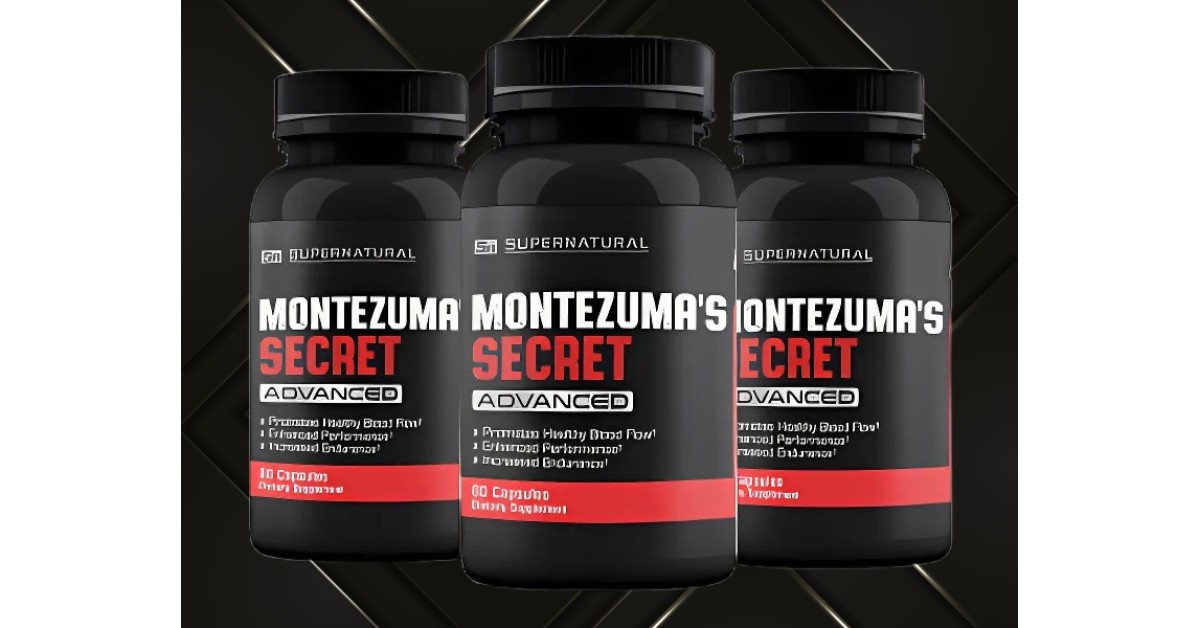 3-Pk / Montezuma’s Secret ADVANCED Formula – 60 Capsules Each Bottle