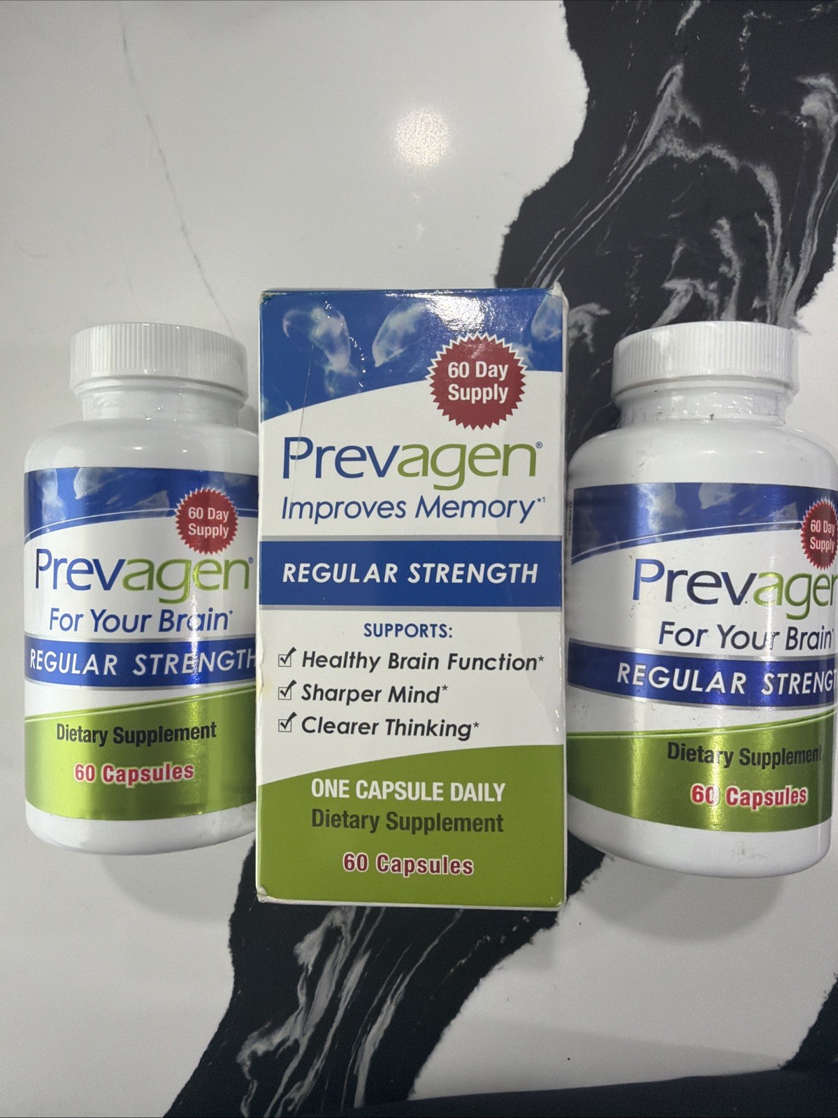 3 Prevagen Regular Strength 10mg Capsules 180 Count Total Authentic