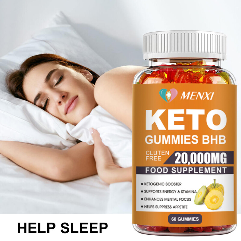 Keto BHB 20000 MG Gummies Best Weight Loss Fat Burner Carb Blocker Diet 60 Pills