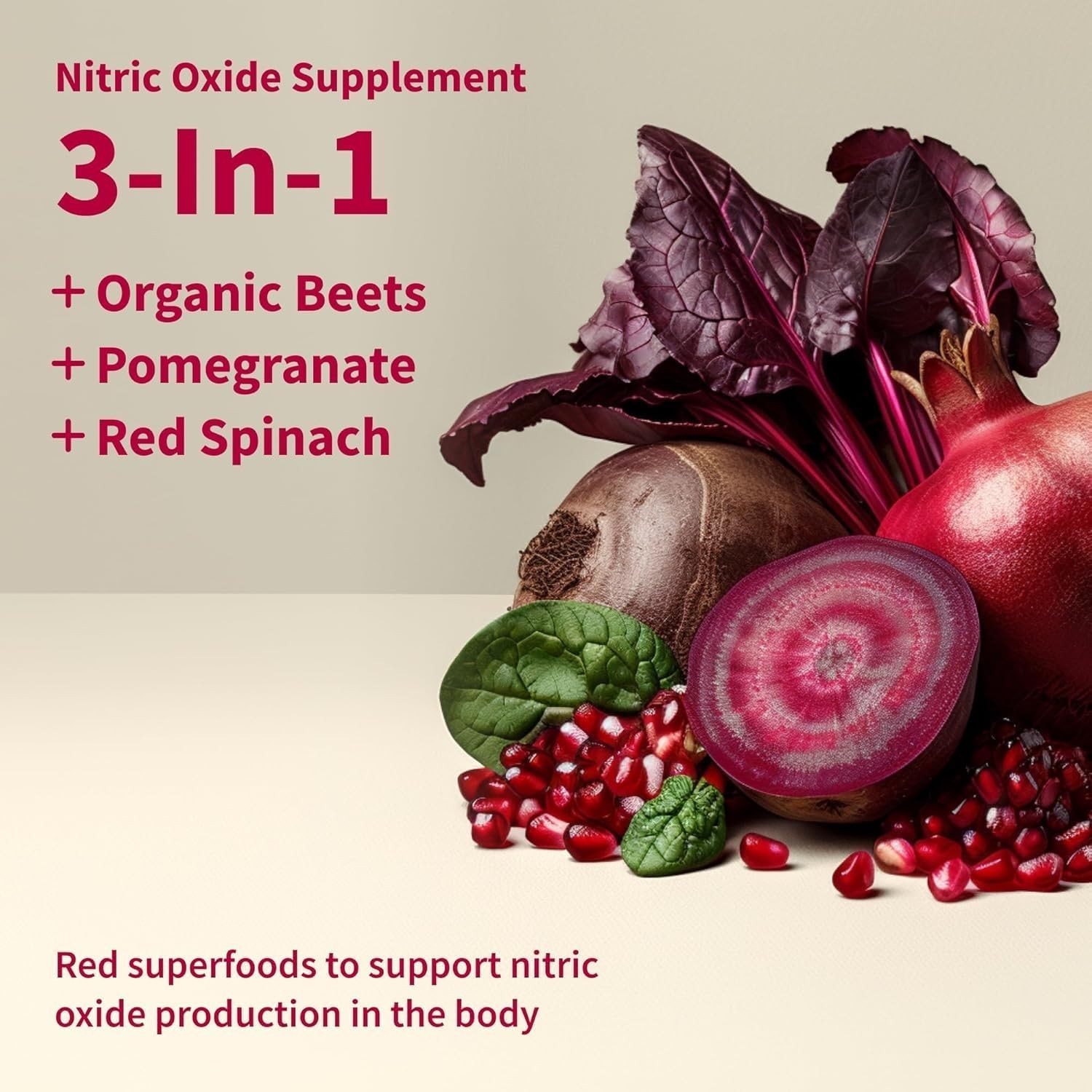 Nitric Oxide Organic Beet Root Powder Super Beets Superfood, 2 Pack Original