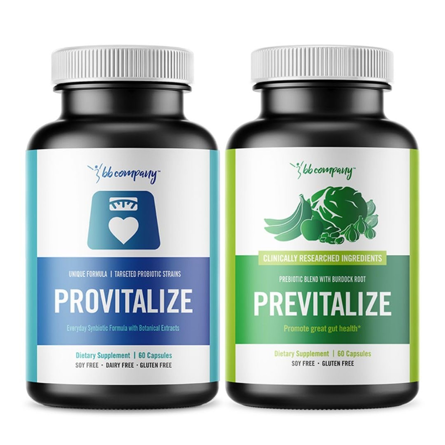 BB Company Slim Gut Bundle | Menopause Prebiotics and Probiotics for Women | …