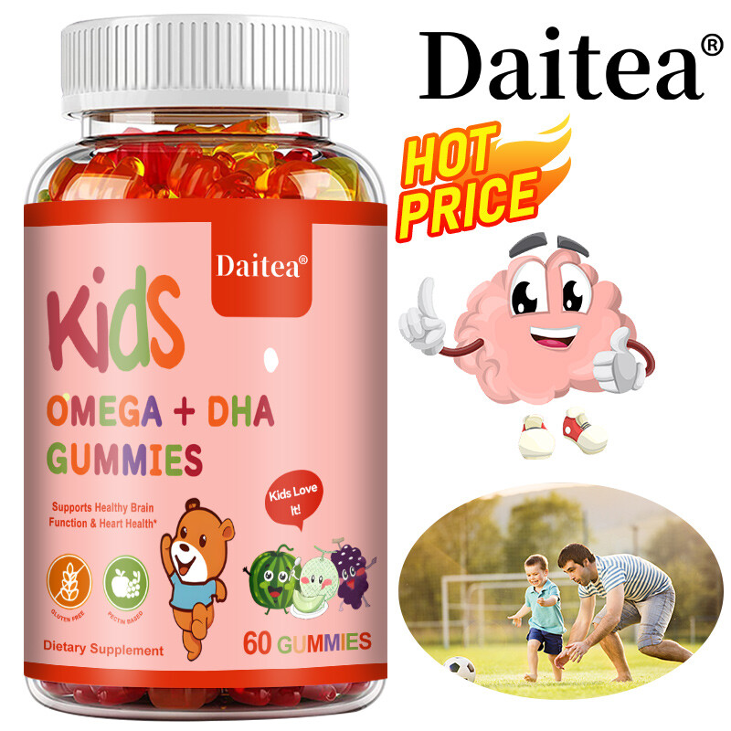 Children’s Omega + DHA Gummies – Enhance Concentration -Improve Memory