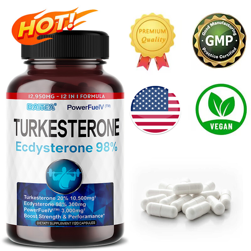 Turkesterone 10,500mg 120 Capsules Improve Performance Stamina Increase Muscle