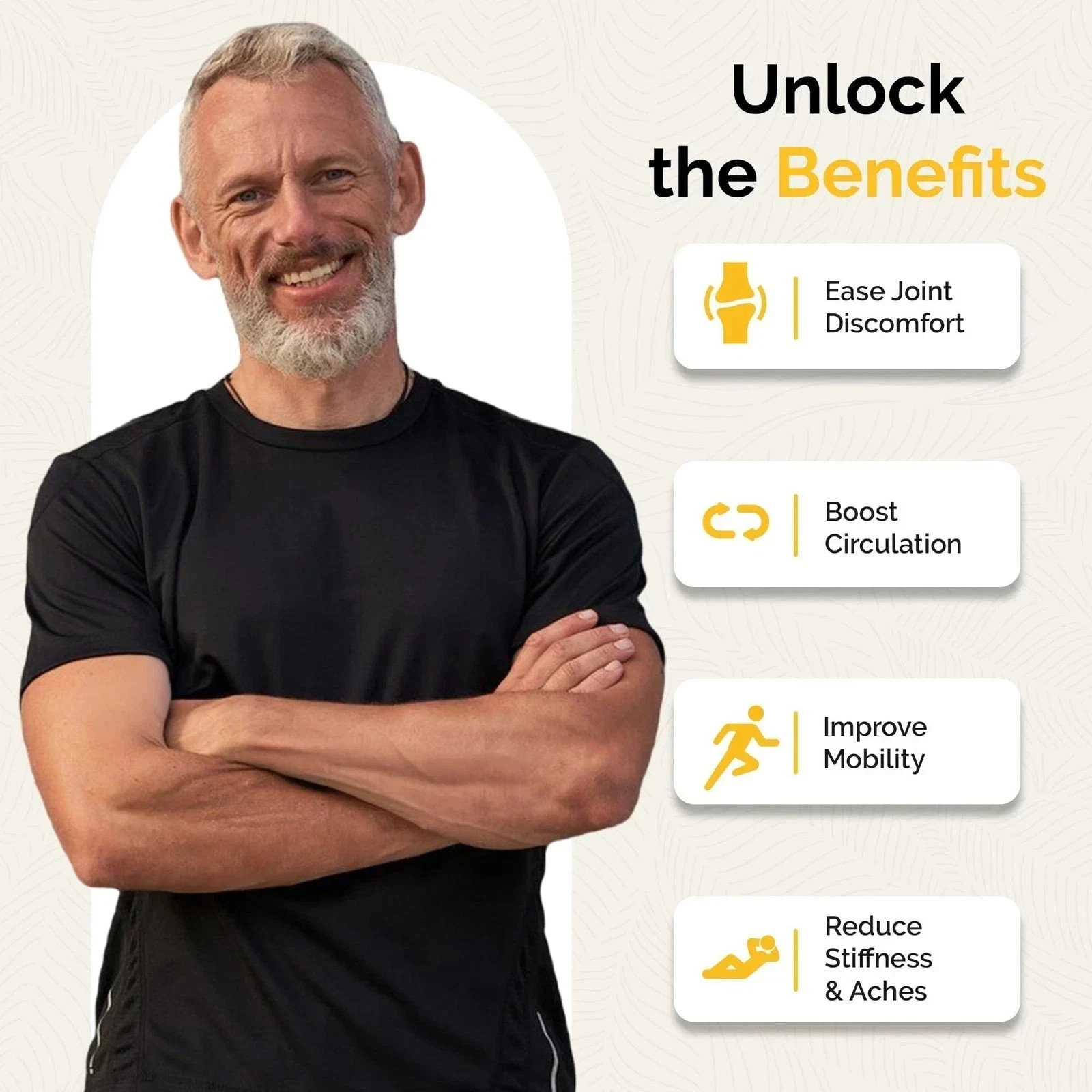 (5Pack) UpWellness Cartilage Revive + Joint Support Dietary Supplement for Male