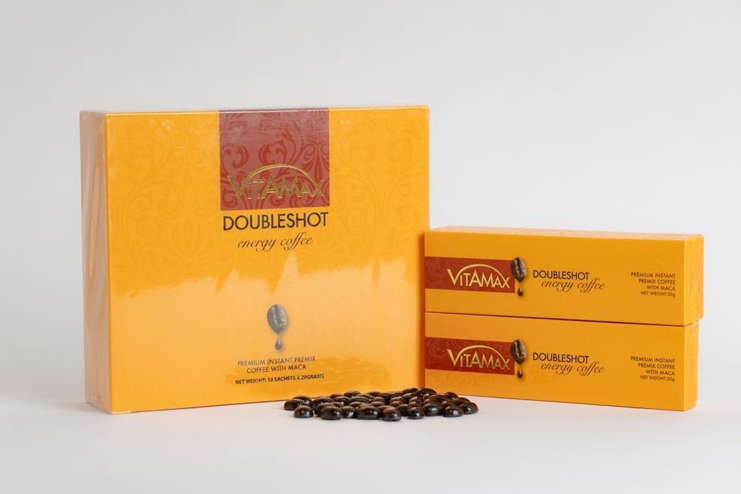 Vitamax Men’s Vitality Herbal Coffee – Instant Energy Brew (10 Sachets Box)