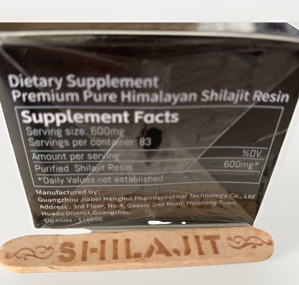 Premium Pure Himalayan Shilajit Resin – Essential Extract 1.76 oz./50g Sealed