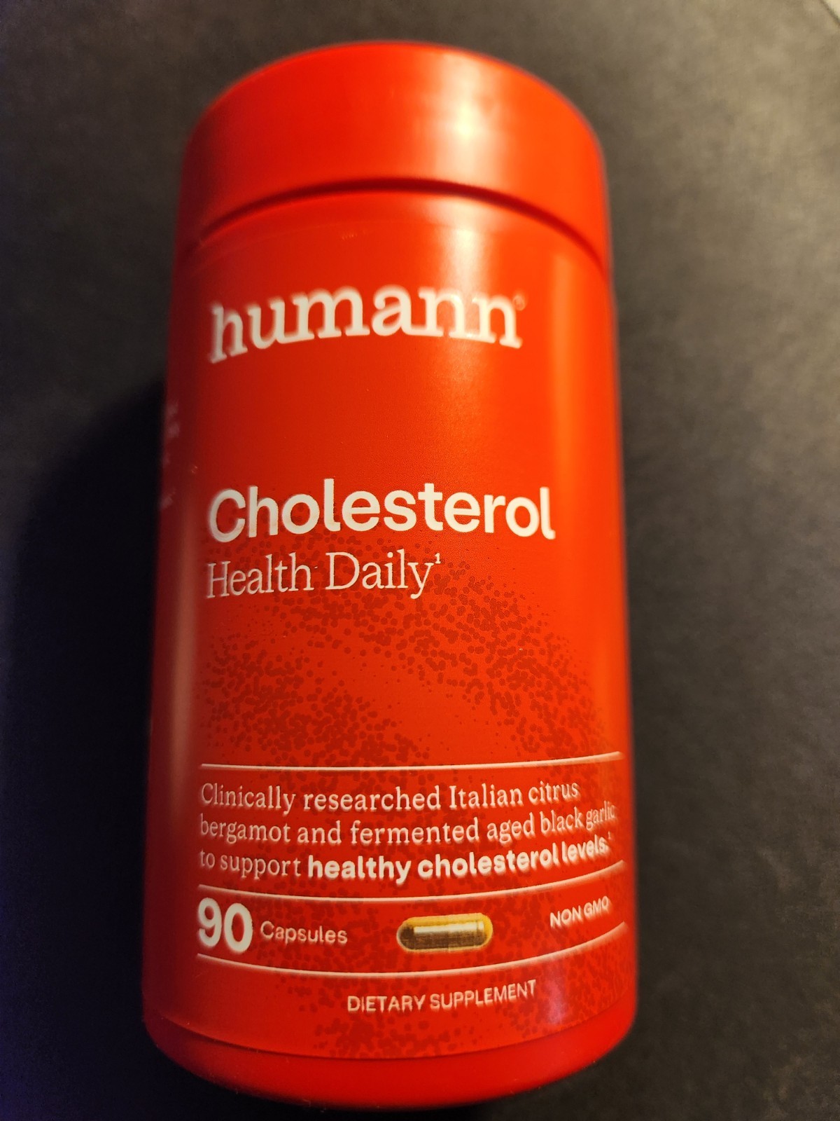 Humann Cholesterol Health Daily Dietary Supplement 90 pills exp 01/28 NON GMO