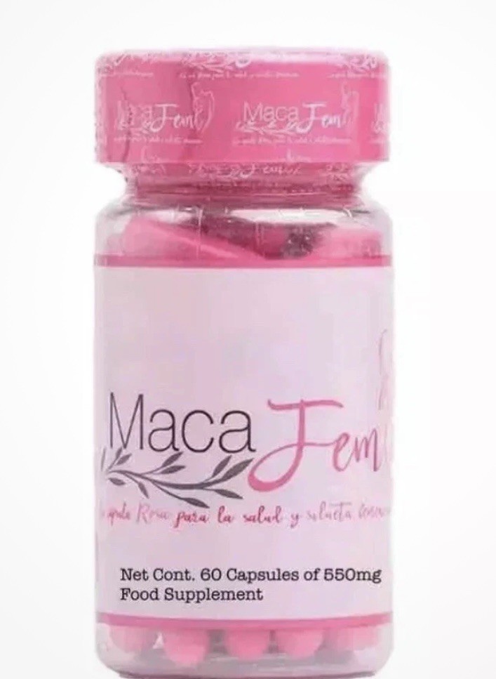 Maca Fem One Bottle With 60 Caps Balance Hormones Naturally