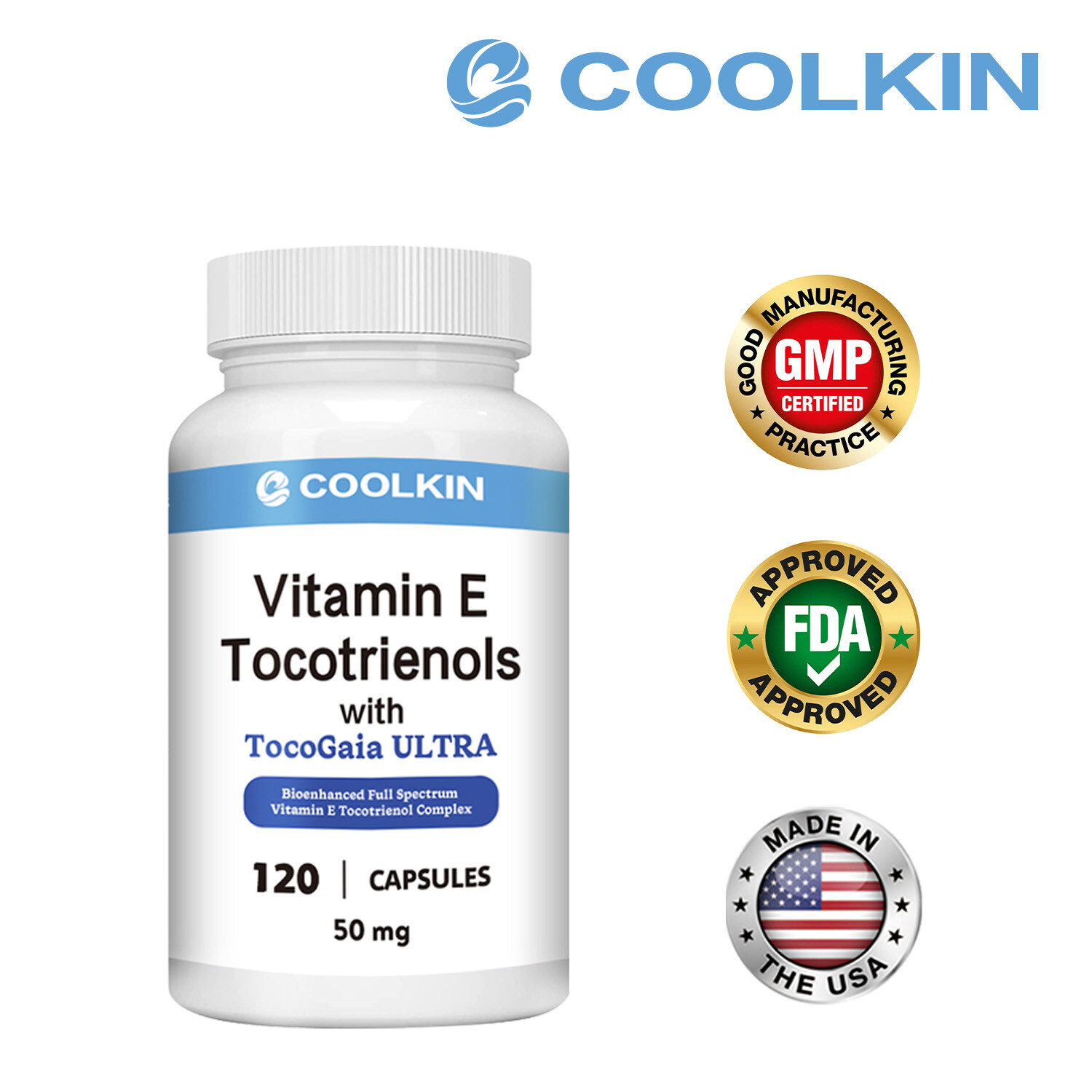 Vitamin E Tocotrienols Capsules-Healthy Cholesterol, Heart,Cardiovascular Health