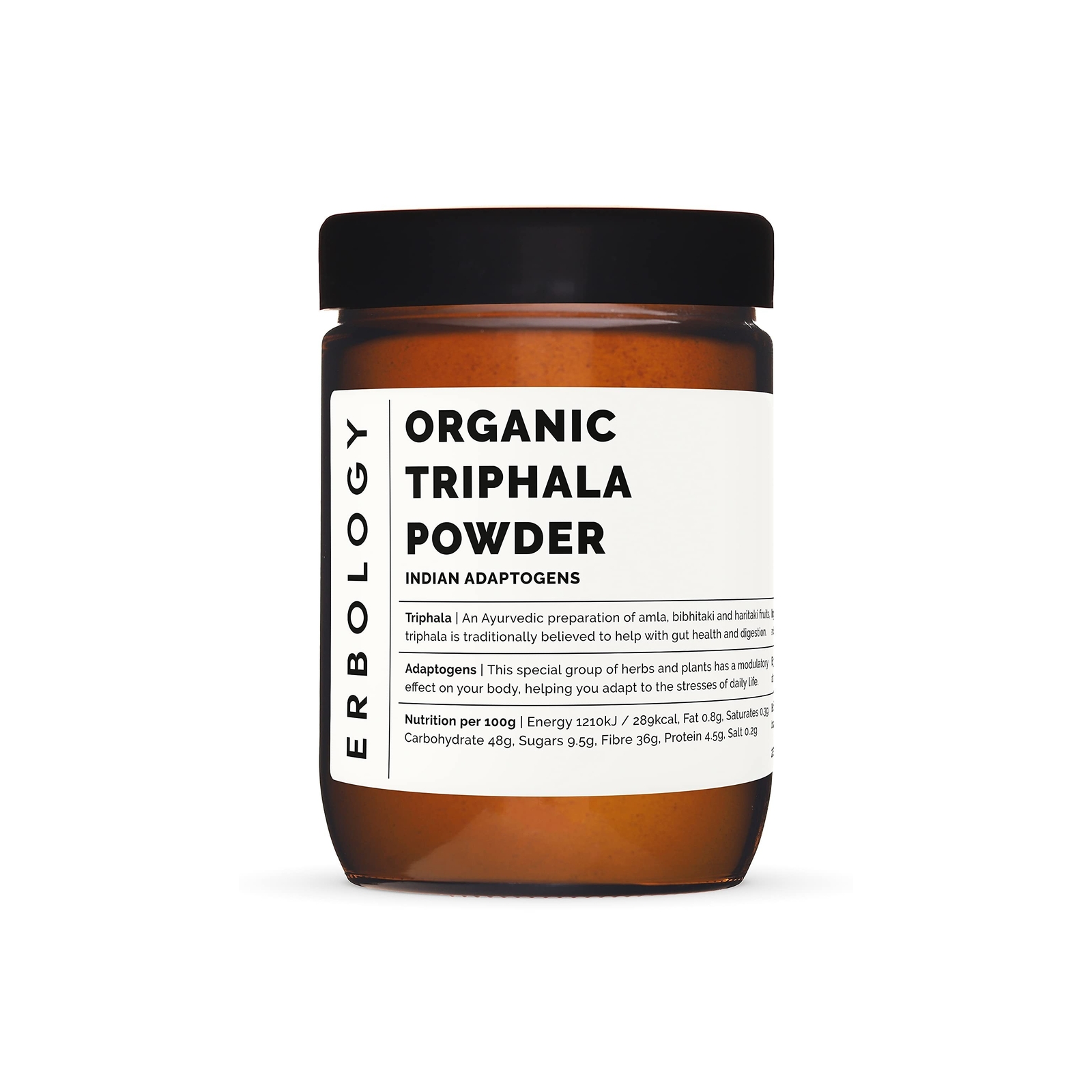 100% Organic Triphala Powder 7.8 oz – Ayurvedic Blend of Amla, Haritaki & Bib…