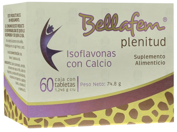 Bellafem Plenitud: Support and Women’s Wellness, 60 Tablets, Gluten Free