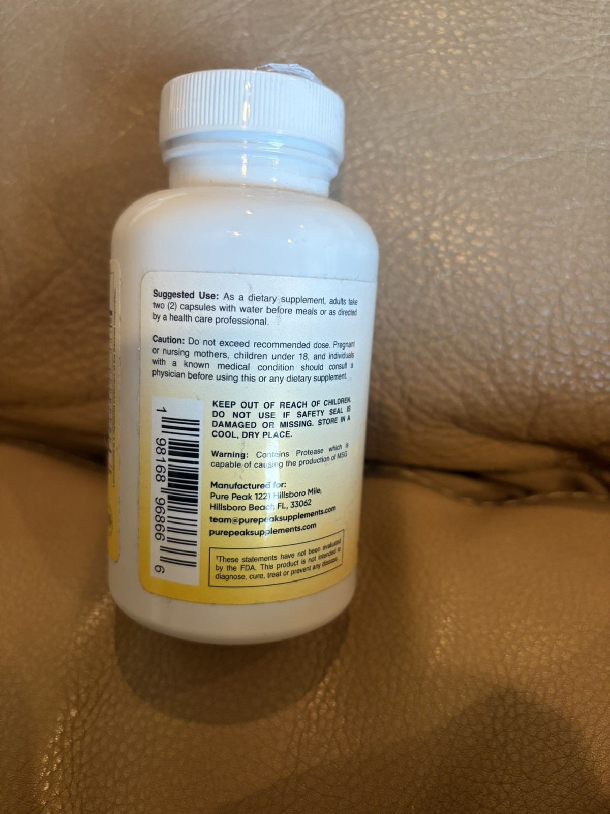 Pure Peak Candida Cleanse – Boost Gut & Colon Health – 60 Capsules