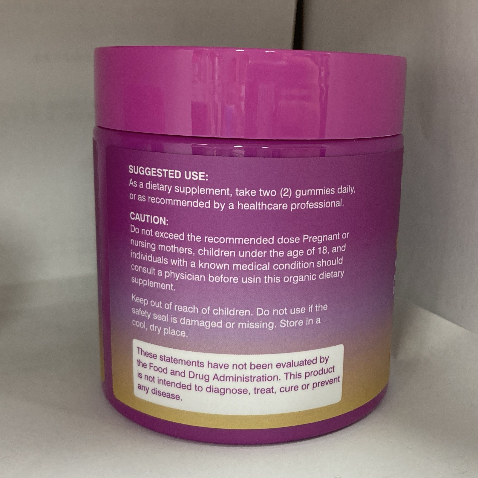 Boqiao Women’s Probiotic + Slippery Elm Pineapple Gummy Supplement 60 Ct