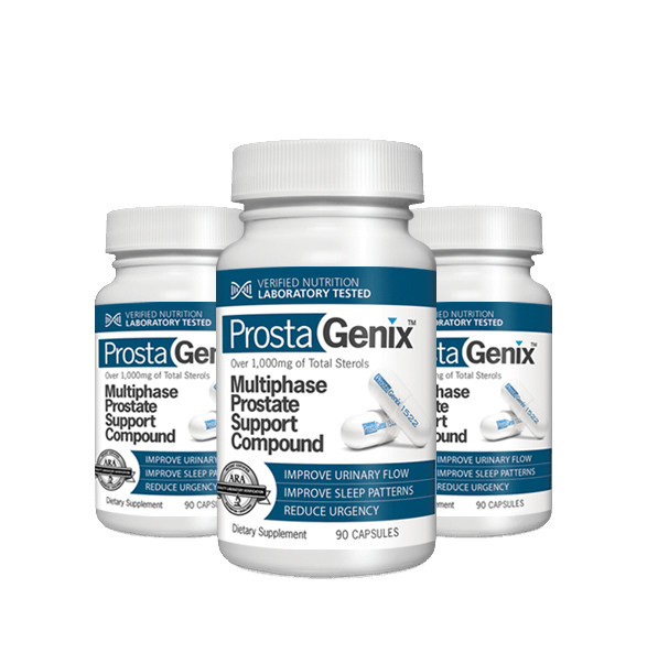 3 Bottle ProstaGenix – Authentic Bottles- Direct From The Manufacturer