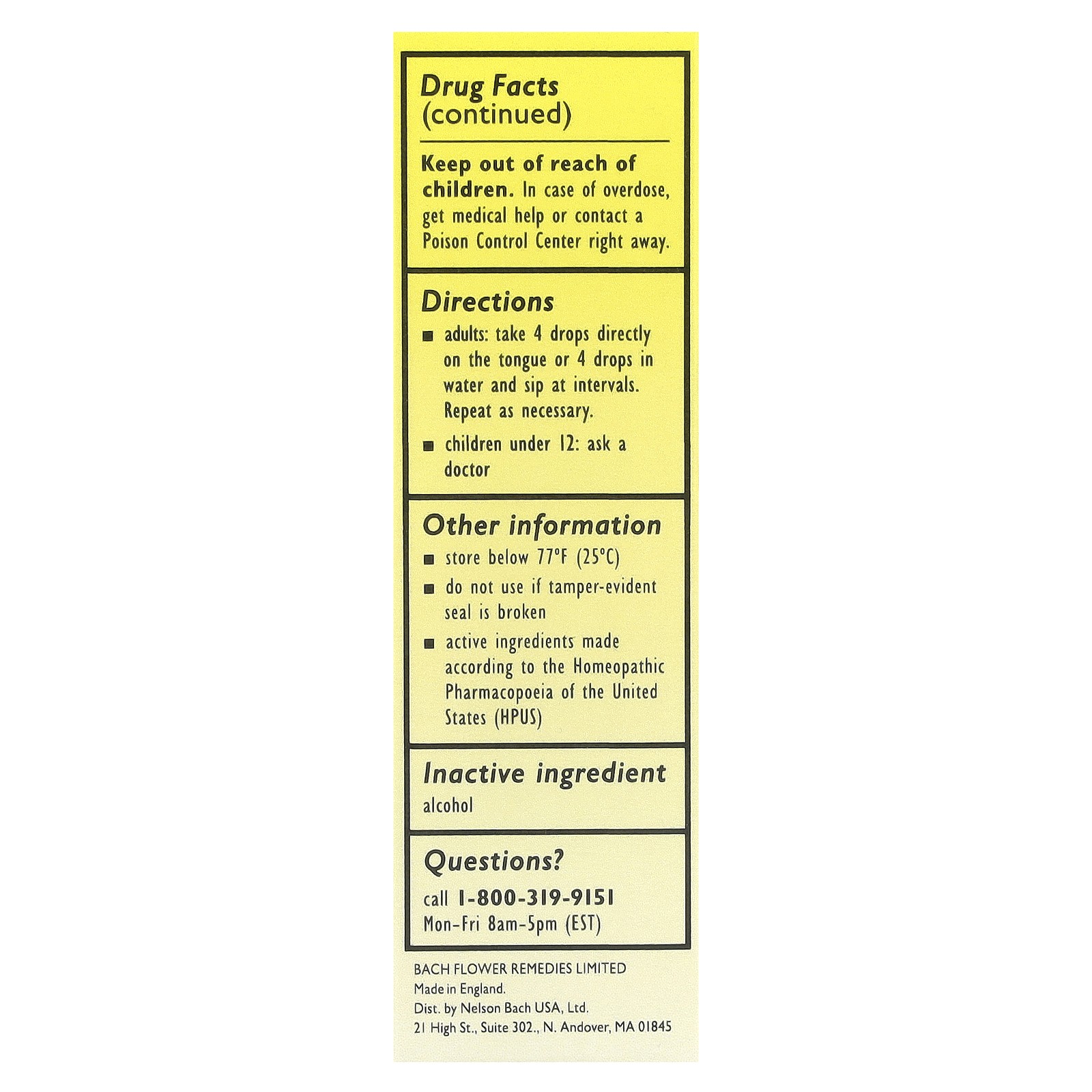 Original Flower Remedies, Rescue Remedy®, Natural Stress Relief, 0.7 fl oz (20