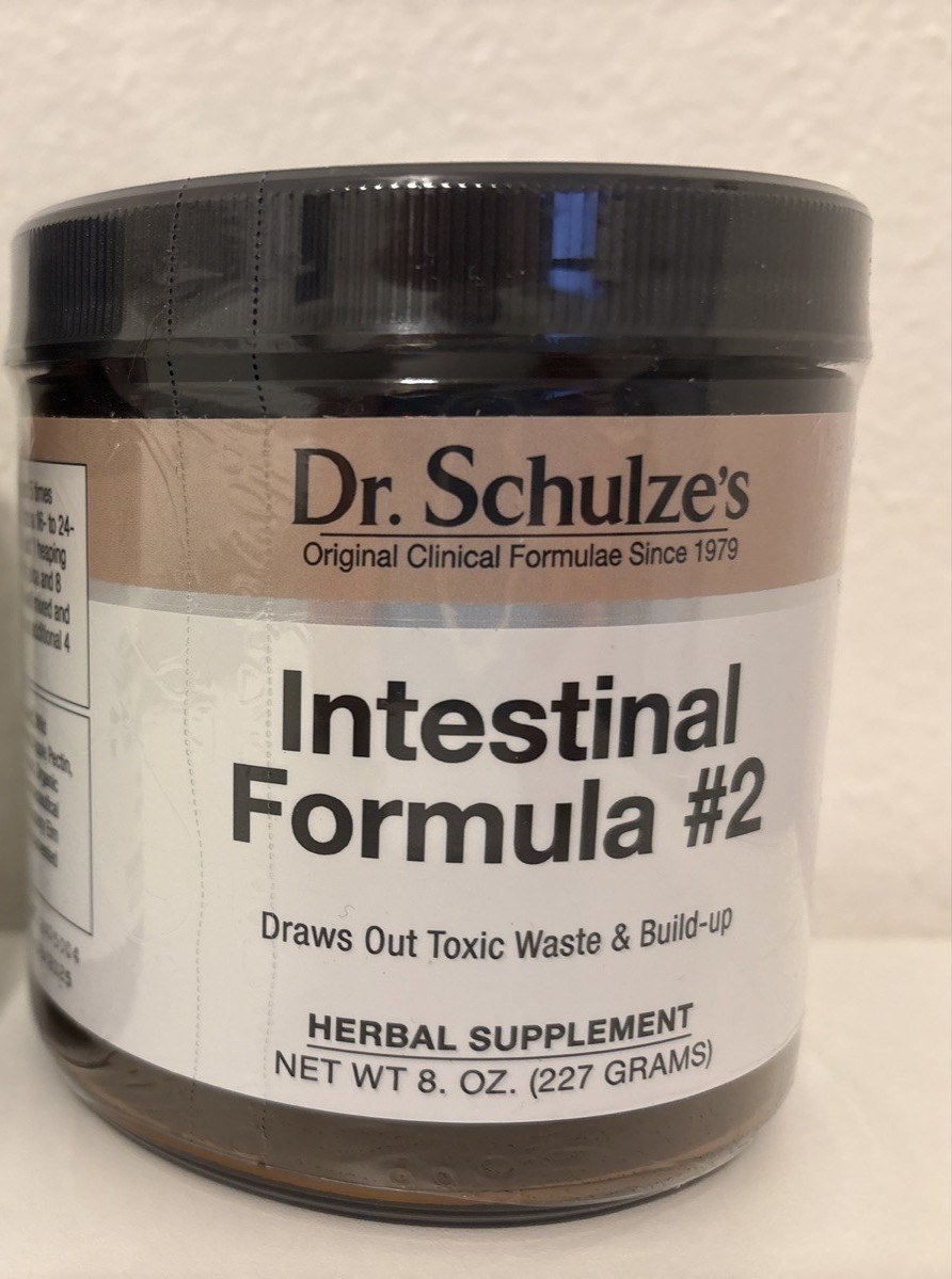 Dr. Schulze’s Intestinal Formula #2 (8) oz. BB 08/2025