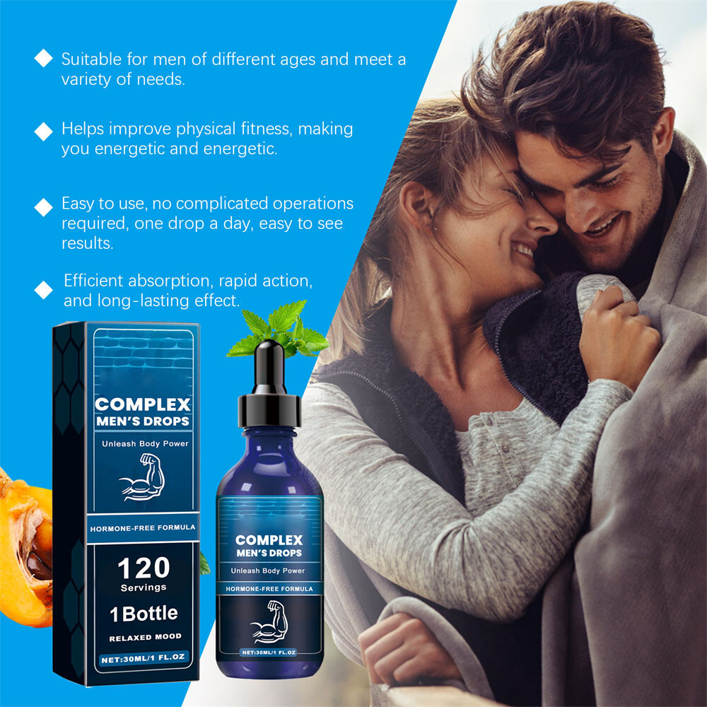Male Growth Nutrition Drops, Complex Men’s Drops, Secret Drops for Strong Men US