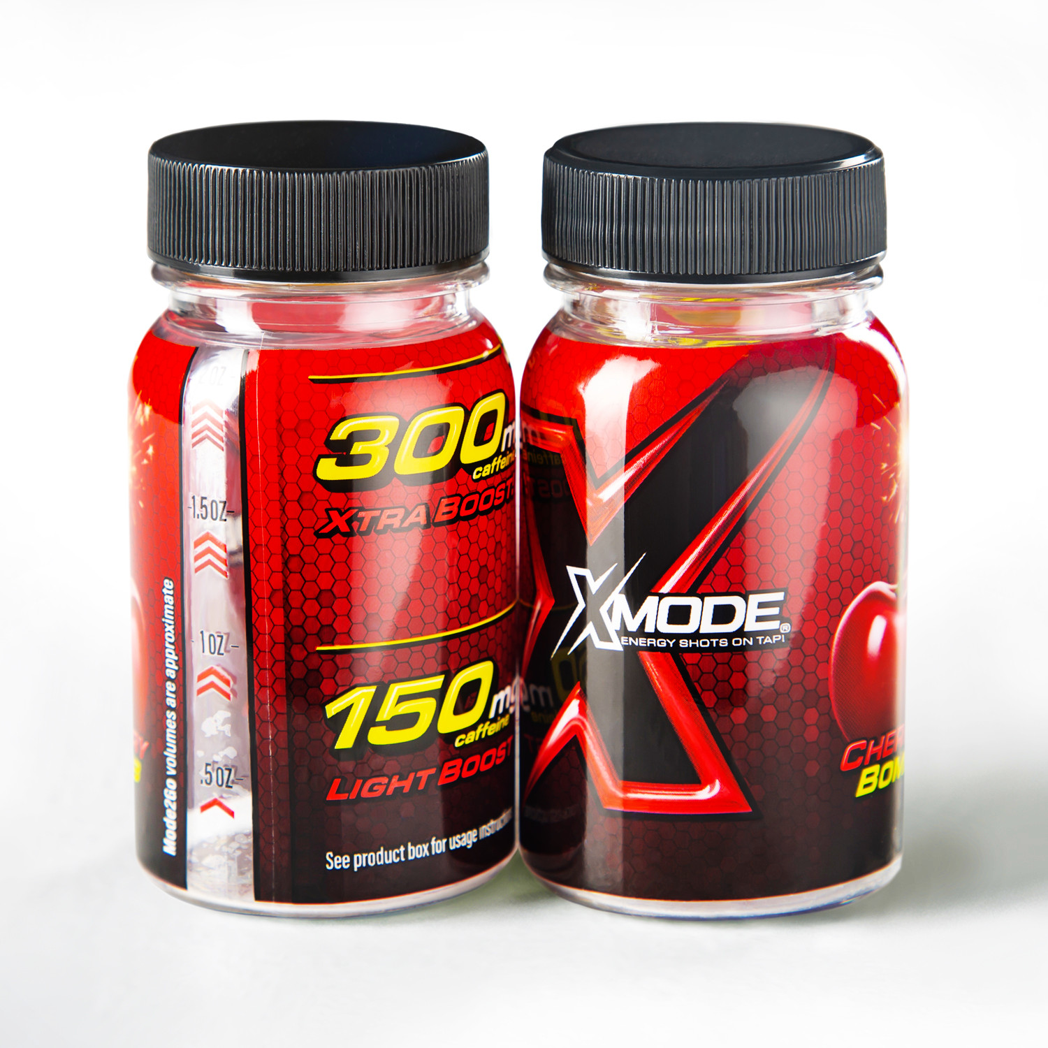 XMODE Extra Strength Energy Shots (Cherry) – 200 on Tap – Compare to Kirkland