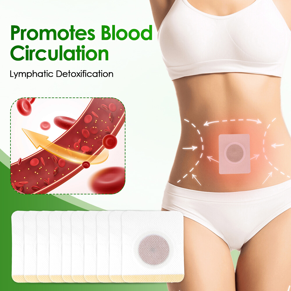 60PC Extra Strong Belly Patch Fat Burner Body Slimming Detox Patches Weight Loss