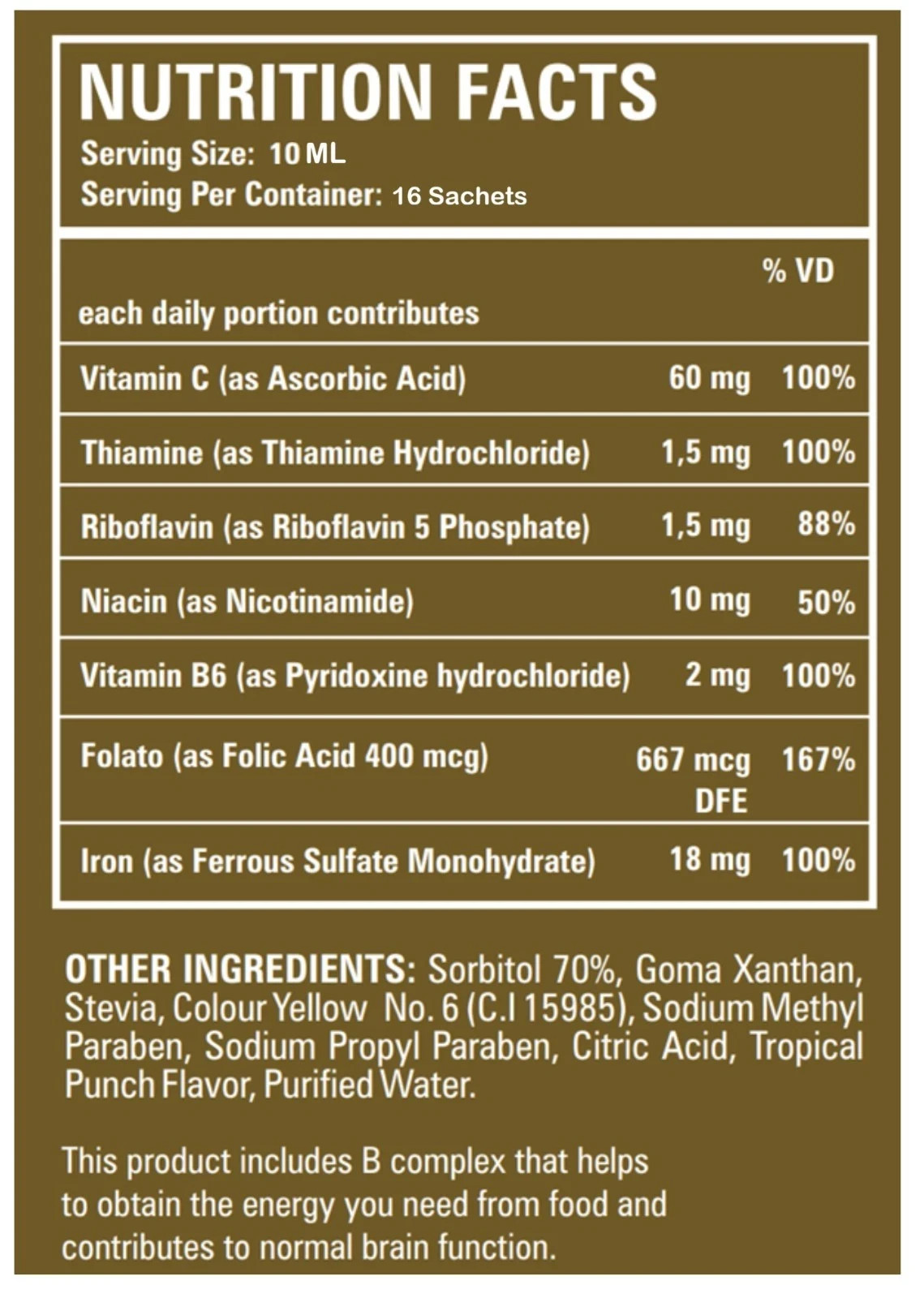 Men’s Vitality Sexual Booster Supplement 16 Pack