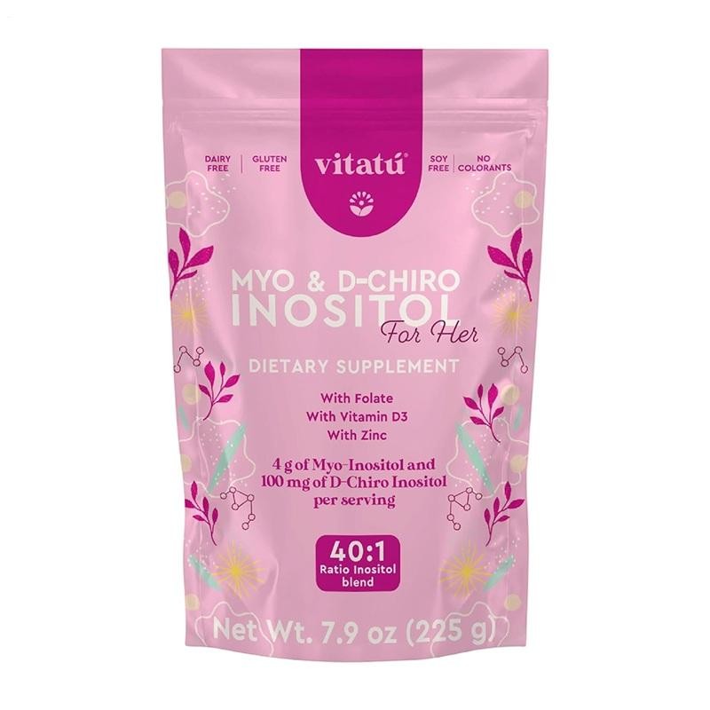 Vitatú | Myo Inositol (4g) & D-Chiro Inositol (1g) Ideal Mix 40:1