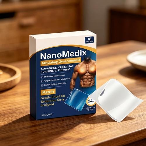 Men Chest Fatburn & Firm Patch Skin Friendly Breathable Elastic Daily Care Pad