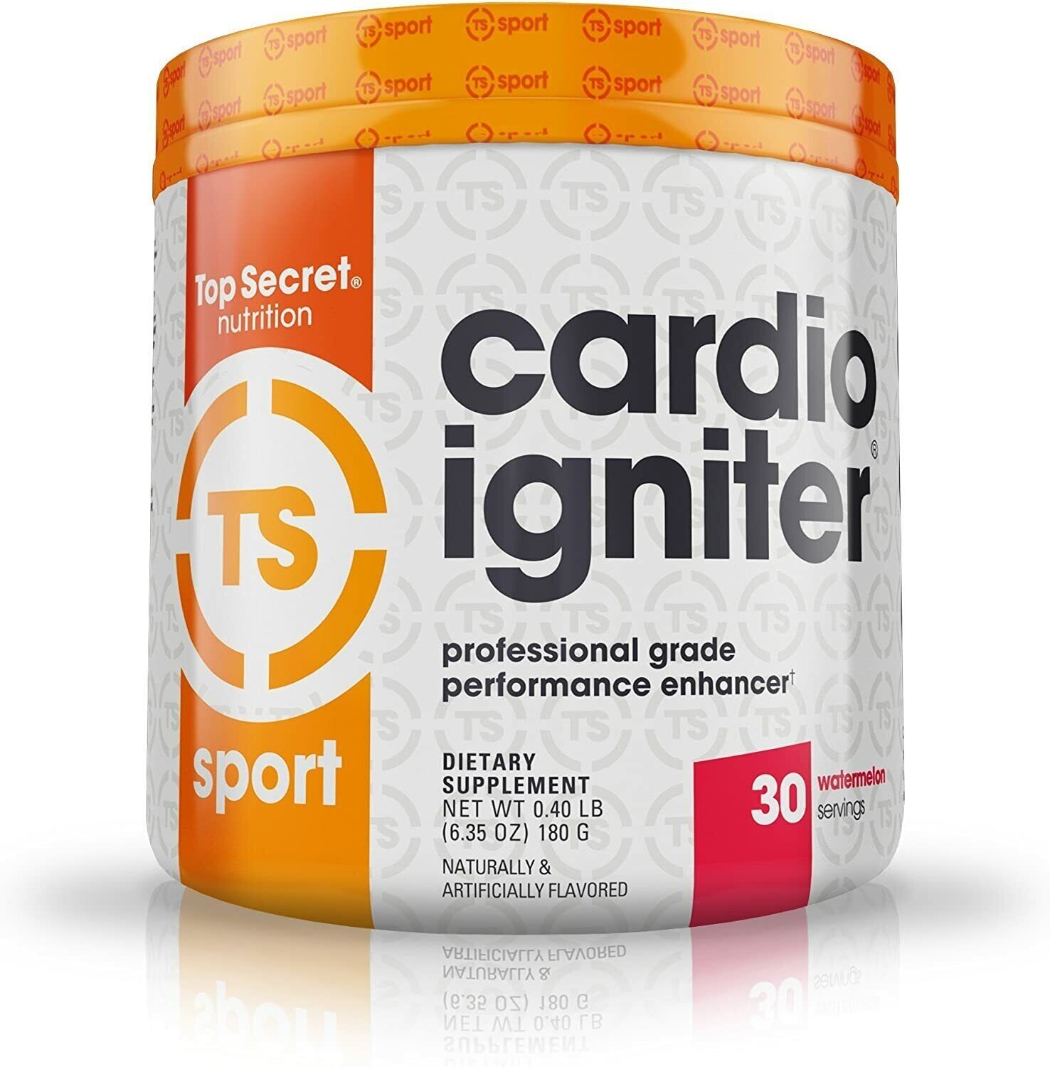 Top Secret Nutrition Cardio Igniter Fat Burner Thermogenic Powder 30 Serving New