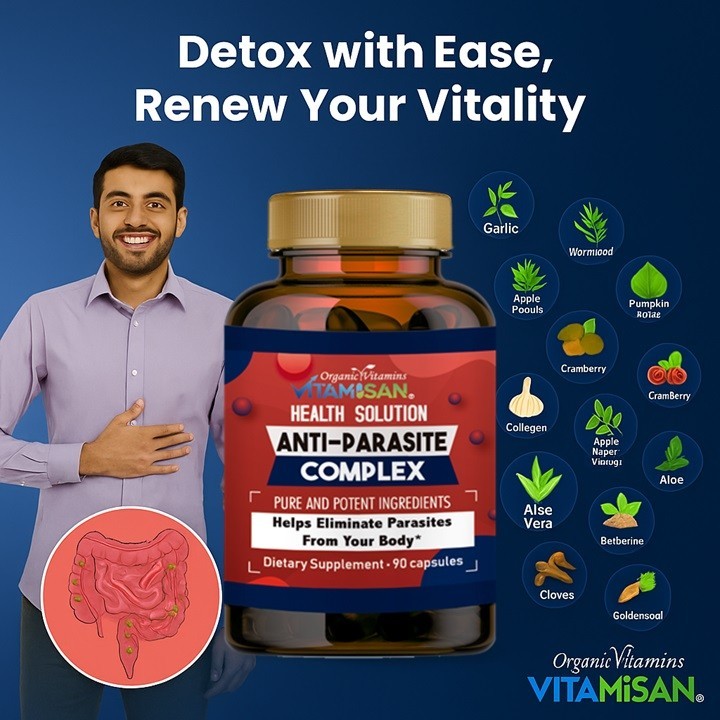Parasite Free Detox Cleanse 180 Caps 90 days supply