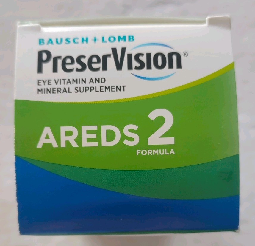 *NEW* Baush + Lomb PreserVision AREDS 2 Eye Vitamin And Mineral 60ct Exp 07/2027