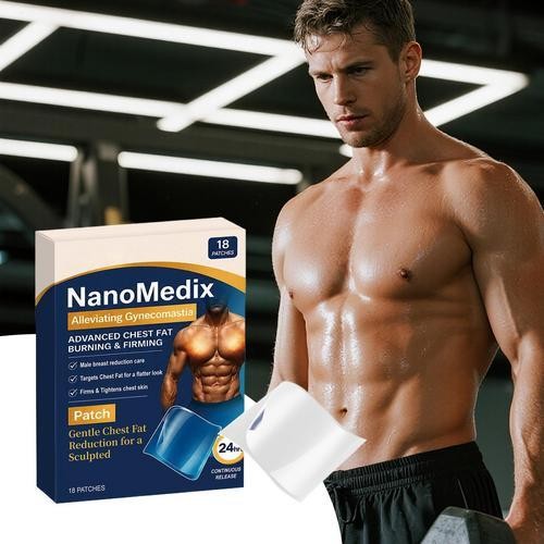 Men Chest Fatburn & Firm Patch Skin Friendly Breathable Elastic Daily Care Pad