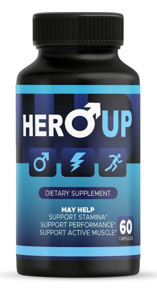(1 Pack) Hero Up Men Enhancement Pills, HeroUp Male Health Support Capsules
